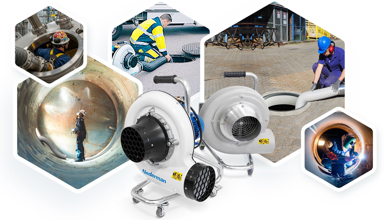Como o insuflador de ar industrial possibilita mais segurança no ambiente de trabalho? | Saiba mais | Nederman