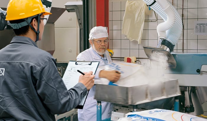 Checklist técnico para manutenção mensal de sistemas de captação de pó