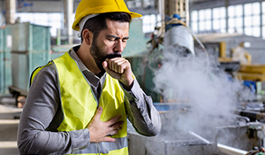 Por ser uma contaminação do ar, certamente, os órgãos do sistema respiratório como pulmão, brônquios, faringe, laringe entre outros, provocando doenças como bronquite, asma, faringite. | Nederman