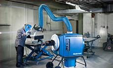 FilterBox - Desenvolvido para solução simples de filtragem de particulados (pós em suspensão ou fumos de solda) gerados em processos de produção, tecnologia avançada para uma exaustão adequada com alto grau de filtração. Disponível na opção móvel e fixo.