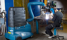 FilterCart e Filtercart Carbon - O FilterCart tem um ótimo desempenho para aplicações com fumos de solda. Se for necessário um maior alcance é recomendado o uso do braço longo com 3m de comprimento. O Filtercart Carvão Ativado é destinado para aplicações com gases e vapores.