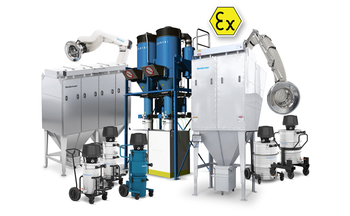 Como a linha de filtros ATEX proporciona uma remoção segura e eficiente de poeiras combustíveis? | Saiba mais | Nederman