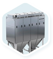 Filtragem contínua e segura do ar, com filtros industriais que atendem às normas para áreas classificadas como ATEX