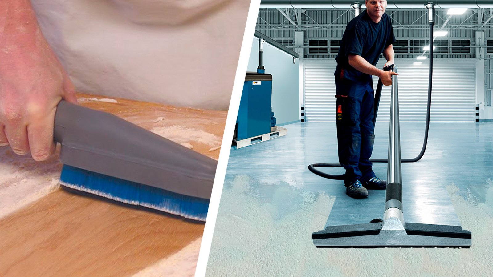 O ideal é utilizar sistemas de aspiração industrial em vez de varrições manuais, que podem levantar mais poeira e aumentar o risco de explosão. | Saiba mais | Nederman