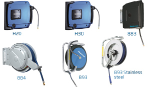 Projetados para suportar diferentes tensões e correntes elétricas, esses enroladores são ideais para oficinas e linhas de produção.  | Saiba mais | Nederman