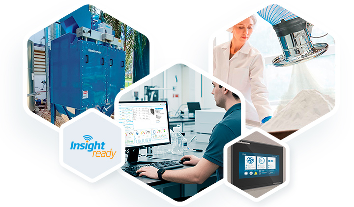 Com histórico de relacionamento já estabelecido, a Incotec recorreu à expertise da Nederman para desenvolver a solução. A escolha resultou na instalação de um MCP SmartFilter com tecnologia Insight Ready, um sistema de filtragem de alta performance projetado para capturar o pó diretamente na fonte de emissão. | Saiba mais | Nederman