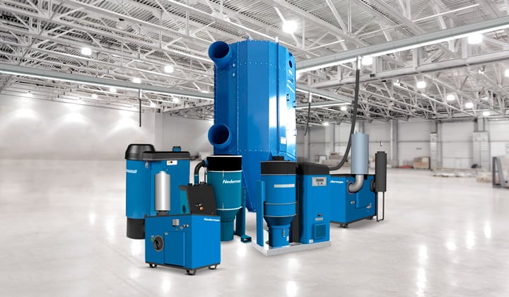 Quais são os benefícios da aplicação de uma central de aspiração? | Saiba mais | Nederman