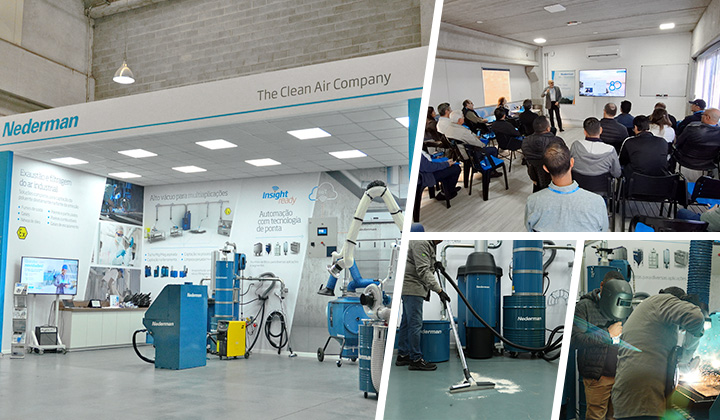 A criação do Centro de Treinamento & Showroom Nederman é um passo importante para o nosso presente e para o futuro. | Saiba mais | Nederman