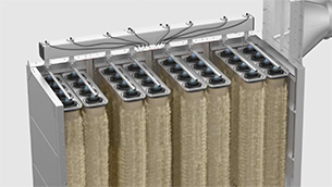 Sensores e sistema de limpeza inteligentes - O MCP SmartFilter inclui uma funcionalidade de limpeza avançada através das tecnologias patenteadas IntelliPULSE™ e UniClean®. A funcionalidade de limpeza ajuda a reduzir o consumo de ar comprimido e, consequentemente, os custos energéticos além de garantir uma maior vida útil dos elementos filtrantes. | Nederman