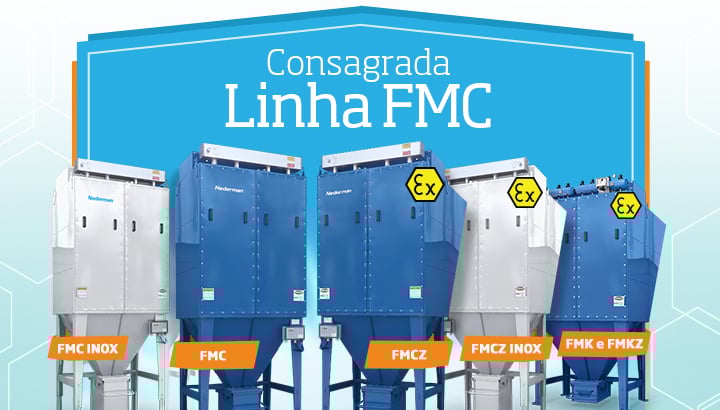 Filtros para captação de particulados gerados em processos industriais