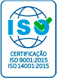 Nossa gestão segue padrões internacionais como ISO 9001 (qualidade) e ISO 14001 (gestão ambiental), reforçando nosso compromisso com melhoria contínua, responsabilidade socioambiental e transparência.