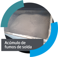 Acúmulo de  fumos de solda, Nederman é a solução