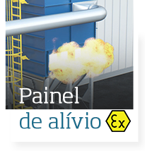 Painel alívio Nederman Silos