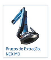 Braços para extração NEX MD Nederman | Qualidade do Ar na indústria