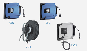 Projetados para suportar diferentes tensões e correntes elétricas, esses enroladores são ideais para oficinas e linhas de produção.  | Saiba mais | Nederman