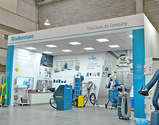 Preencha o formulário e agende sua visita! Showroom Nederman