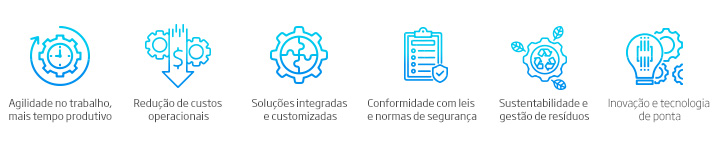 O alto vácuo pode ser aplicado como mais uma utilidade no ambiente, Sustentabilidade e gestão de resíduos produtivo, proporcionando: Agilidade no trabalho, mais tempo produtivo, Redução de custos operacionais, Soluções integradas e customizadas, Conformidade com leis e normas de segurança, Inovação e tecnologia de ponta. | Nederman