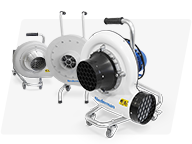 Linha ATS - Exaustores e Insufladores de Ar Portáteis | Nederman