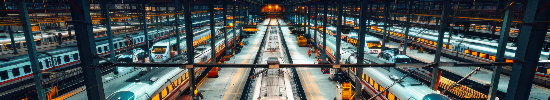 Public Transport Train depot