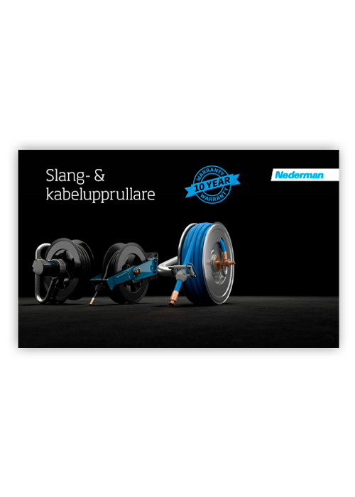 Broschyr - Slang & kabelupprullare