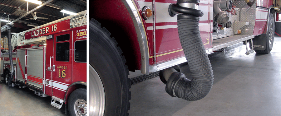 Nederman Source Capture Emergency Vehicle Exhaust Extraction