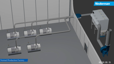 Nederman SAVE – instalacja