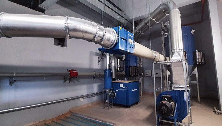 industrial vacuum cleaning system