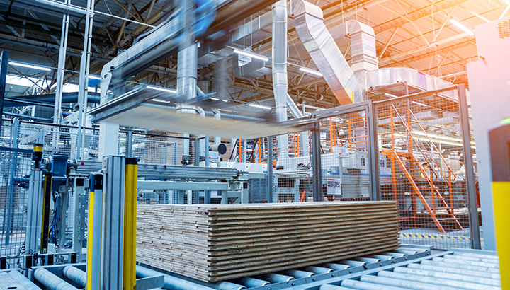 Factory wood Nederman clean air