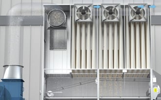 Dust Collection Reverse Air Baghouse