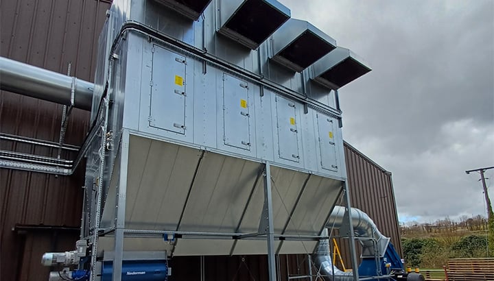 aspiradoras de bajo vacío para polvos