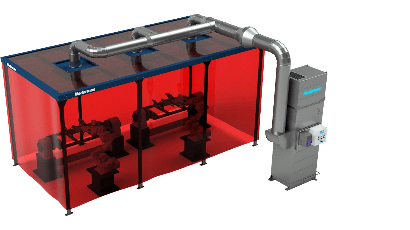 Nederman Streamline Modular Hood