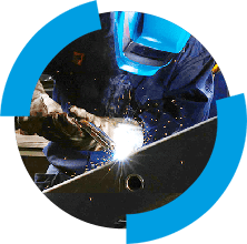 Extração de fumos de sodla na tocha aspiradas MIG/MAG | Nederman