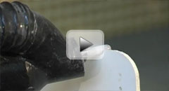 on tool composite grinding