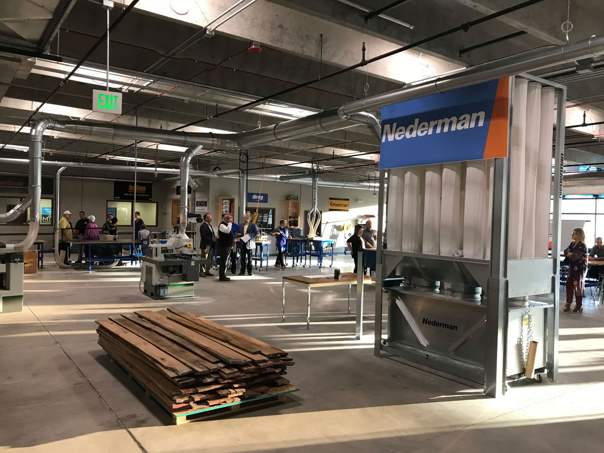 dust collection at the MiLL Colorado springs