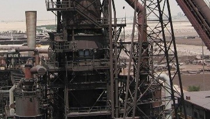 Dust collection for Iron
