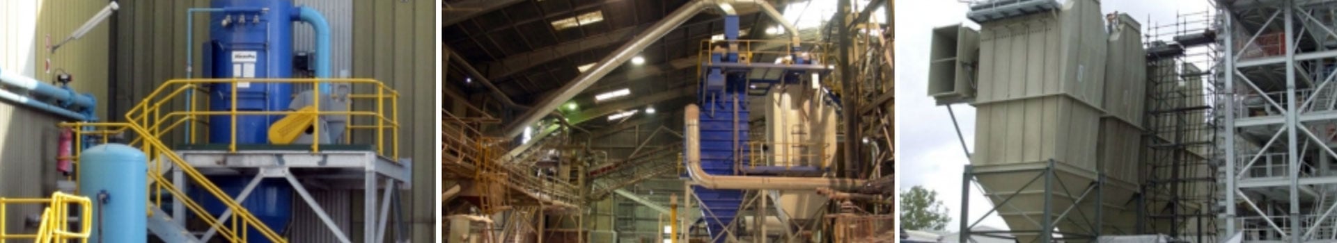 Évacuation des fumées et poussières pour les produits chimiques organiques