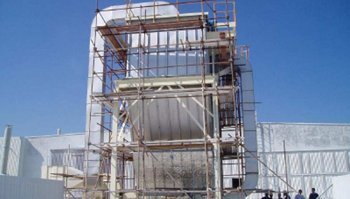 Dust Collection for titanium oxide