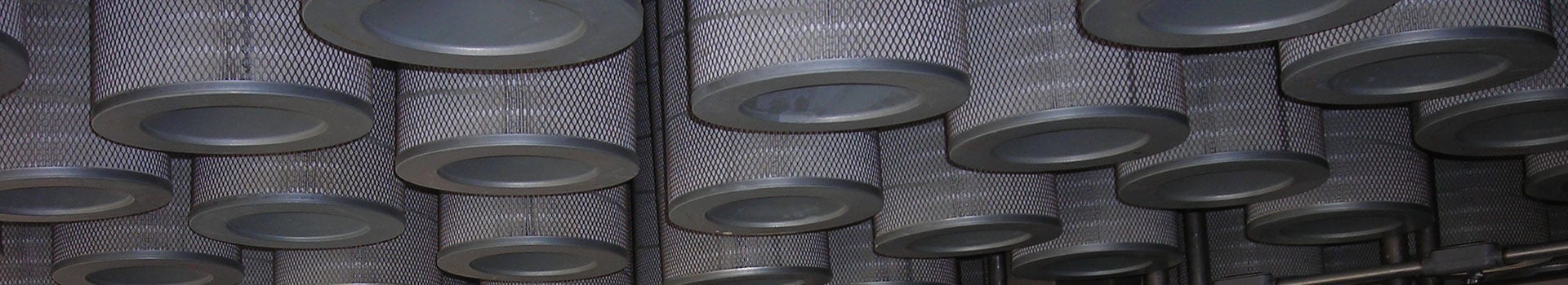 Druckstoßabgereinigte Ansaugfilter für Gasturbinen