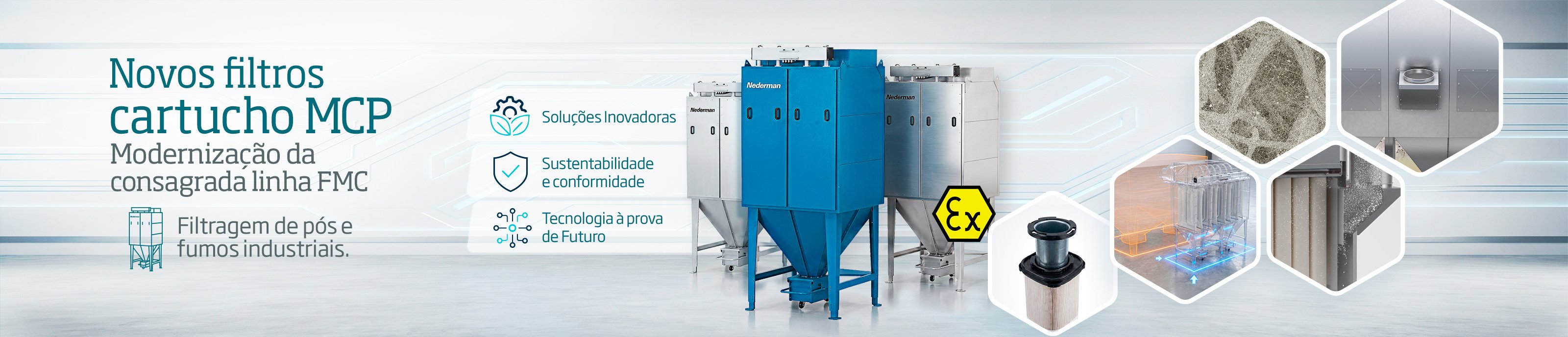 Novos filtros Cartucho MCP | Modernização da consagrada linha FMC
