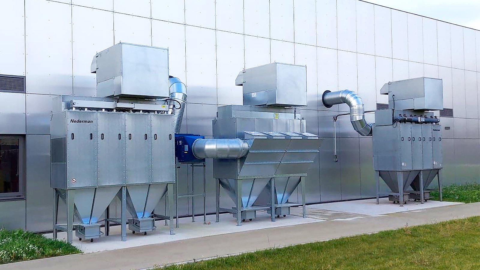Solução completa e modular. Sistema escalável que cresce de acordo com sua operação, com possibilidade de incorporação do exaustor ao próprio conjunto e permitindo uso de tecnologia IiOT.