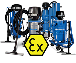 Aspiradores ATEX (multiaplicações) - Nederman
