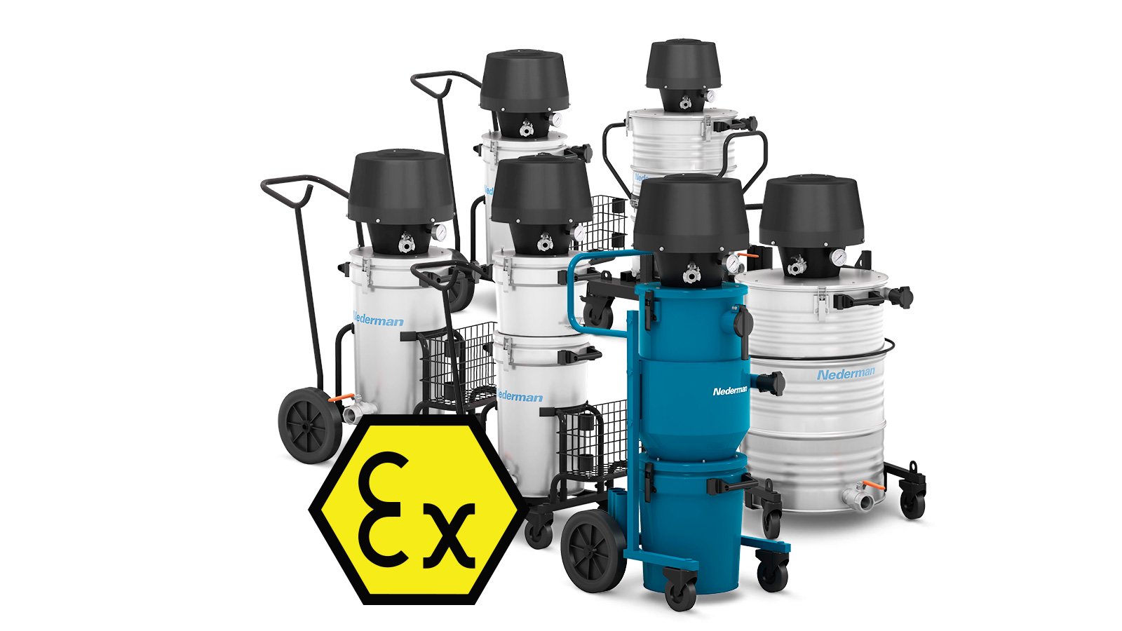 Aspiradores ATEX nederman para aplicação industrial | Saiba mais | Nederman