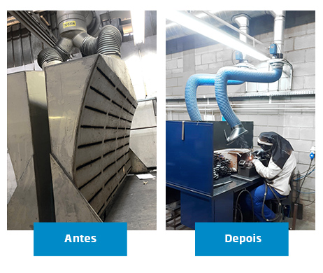 Antes e Depois Empresa Croni