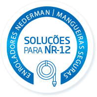 Enroladores Nederman | mangueiras seguras | Norma NR-12
