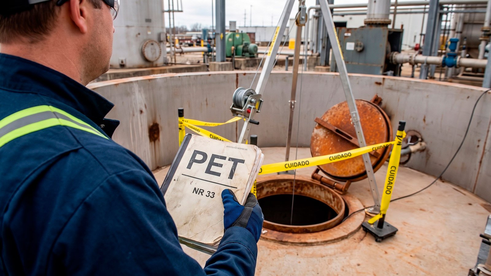 Guia prático sobre a PET para espaços confinados | Saiba mais | Nederman
