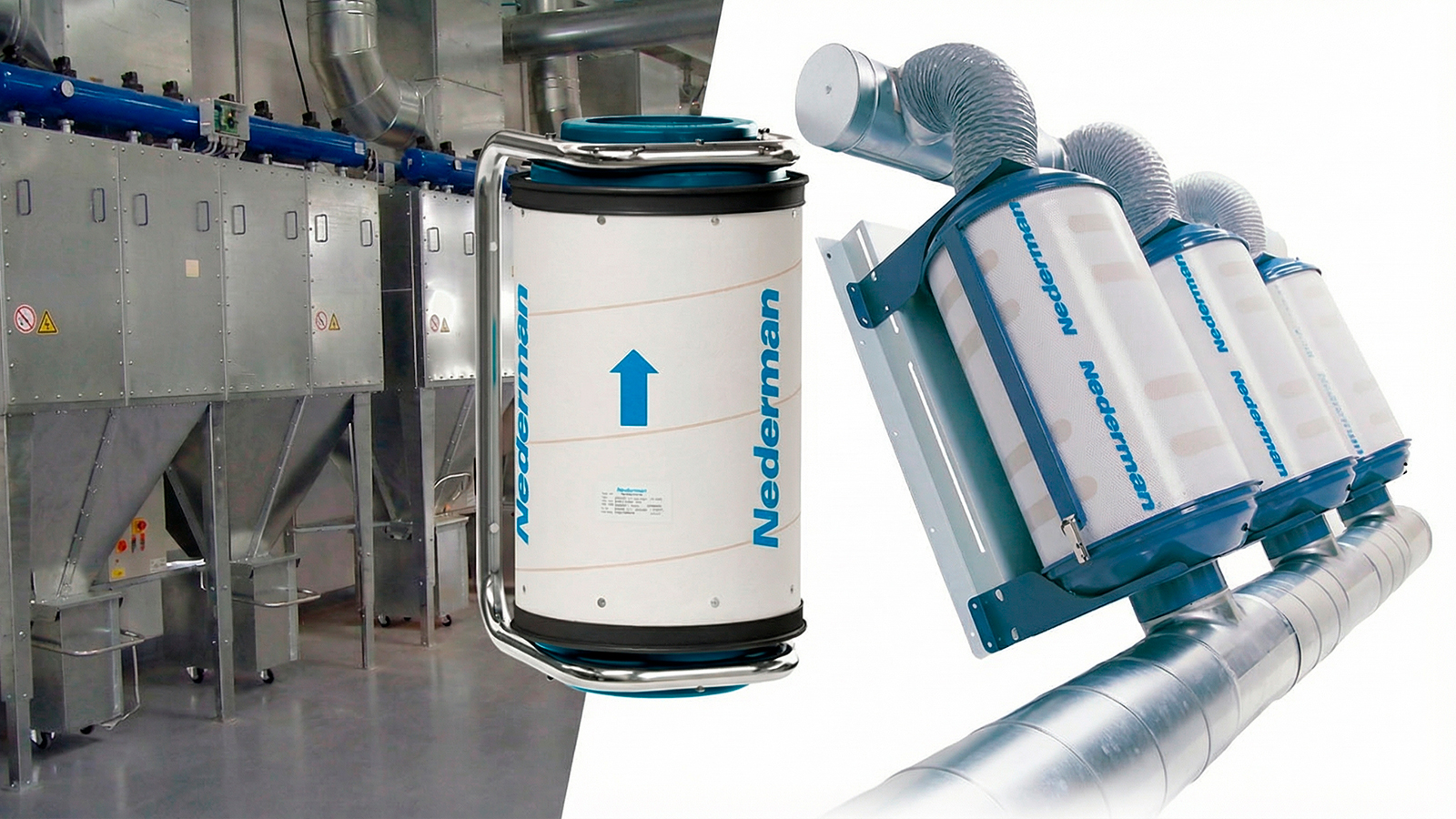 A Nederman oferece filtros de alta performance, incluindo filtros HEPA e de carvão ativado, projetados para capturar até os menores contaminantes. | Saiba mais | Nederman