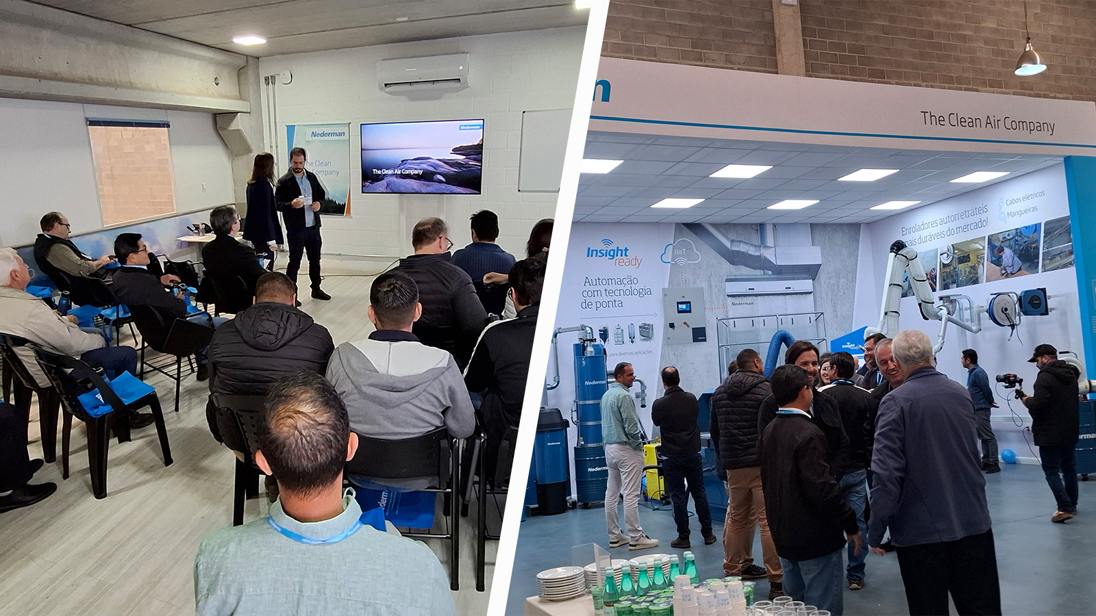 Oferecemos um exclusivo Showroom para você entender e simular situações semelhantes à sua produção. | Saiba mais | Nederman