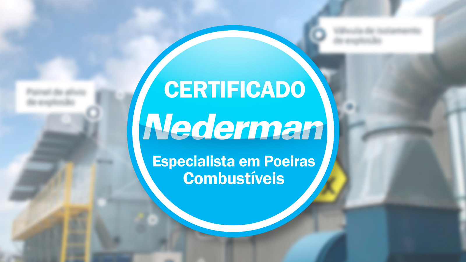 Certificado Especialista em Poeiras Combustíveis Nederman