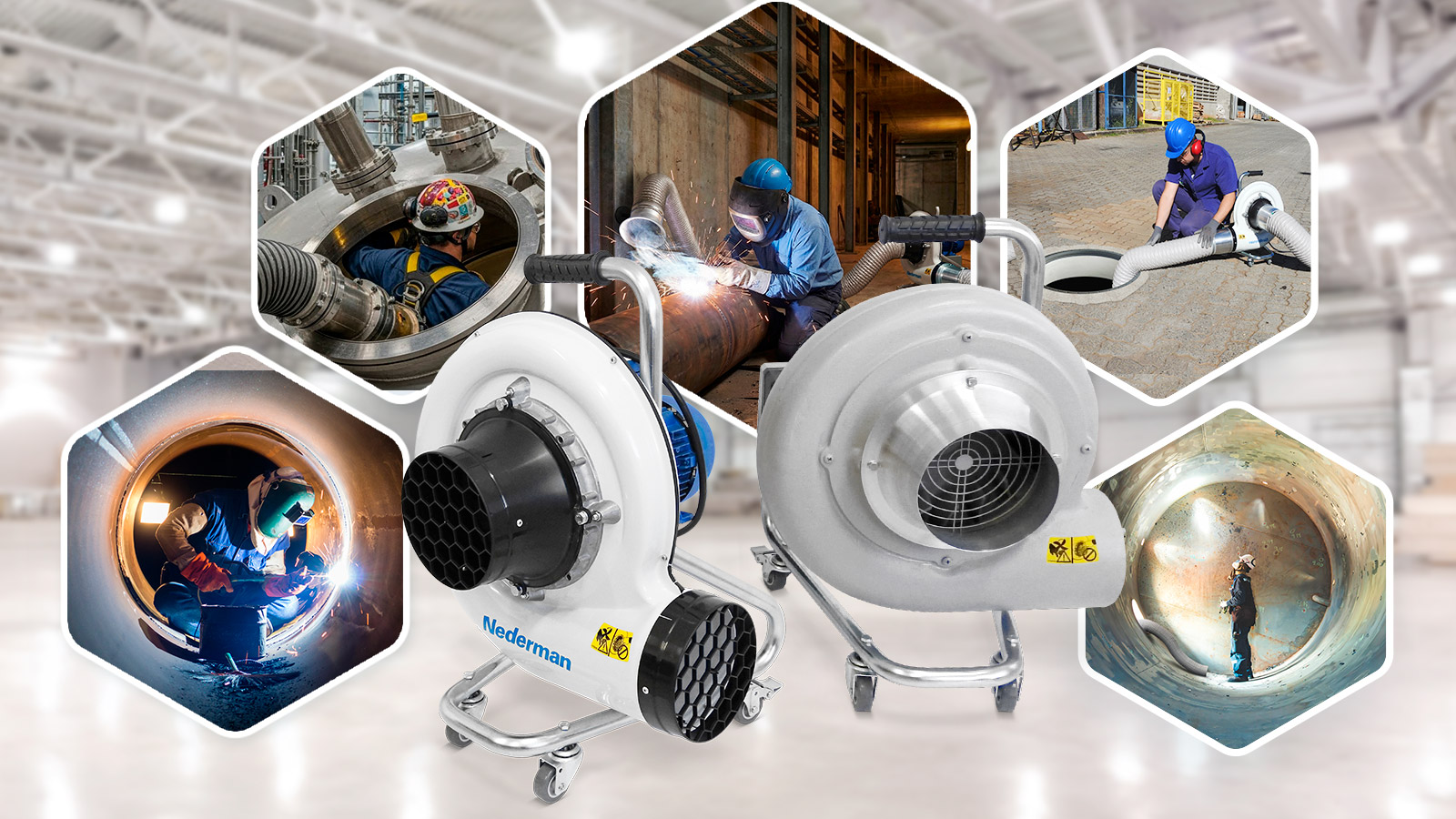 A linha ATS oferece alta vazão e pressão, sendo uma das mais potentes da categoria para ventilação em espaços confinados. Segurança e performance para sua operação. Saiba mais.