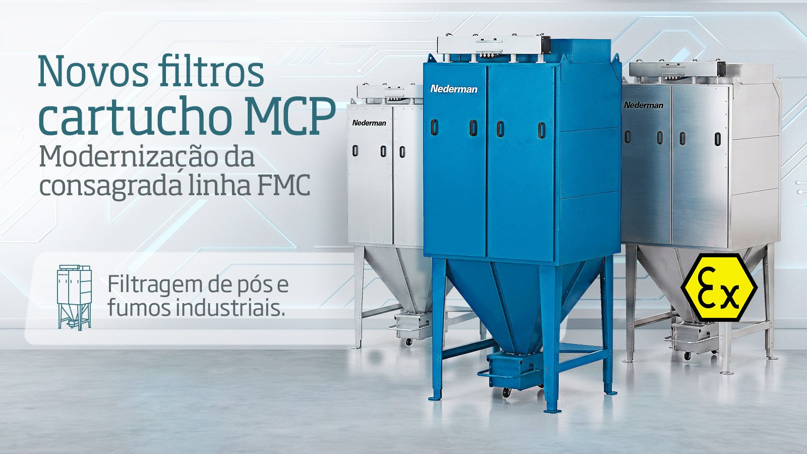 Novos filtros cartucho MCP | Modernização da consagrada linha FMC